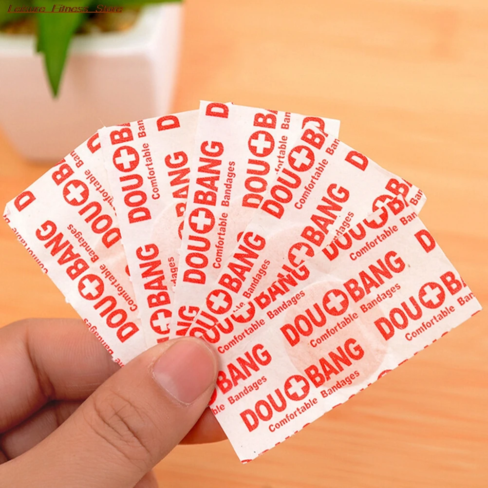 

20 Pcs Breathable Band-Aids Waterproof Bandage Band-Aid Ultra-Thin Emergency First Aid Adhesive Wound Medical Health Safety