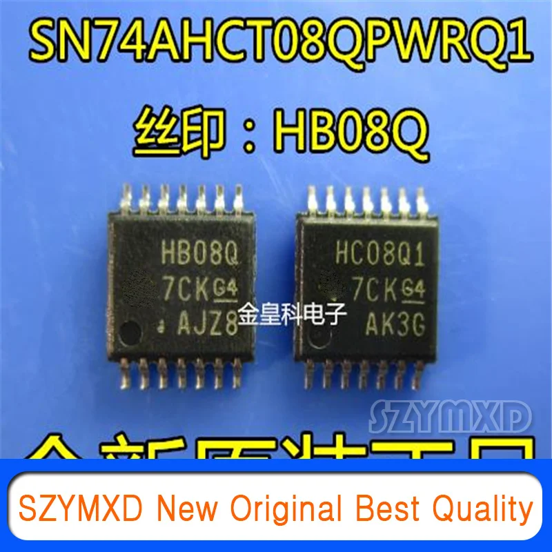 

10 шт./лот новый оригинальный SN74AHCT08QPWRQ1 SN74AHCT08 трафаретная печать: HB08Q TSSOP-14 Logic Chip в наличии