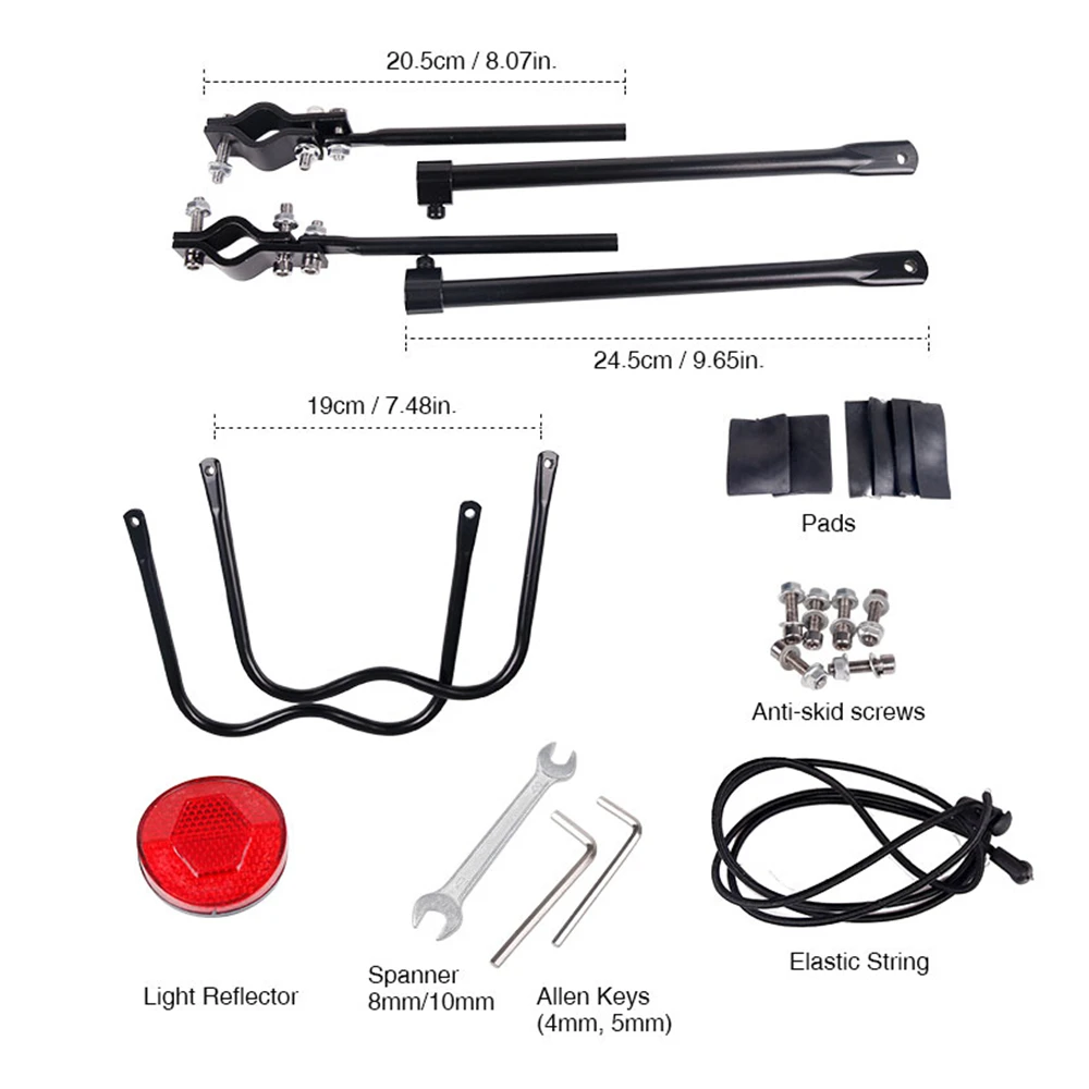 Багажник велосипедный из алюминиевого сплава стойка для заднего сиденья