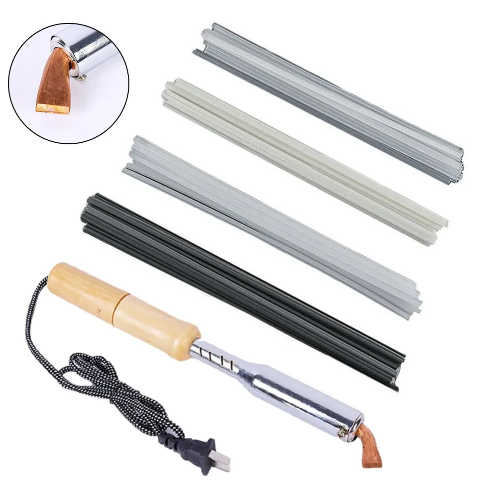 

10-3/4" Multipurpose Soldering Iron Welder With 50Pcs Plastic Welding Rods TPO/TEO/PP Welding Sticks Repair Welding Supplies