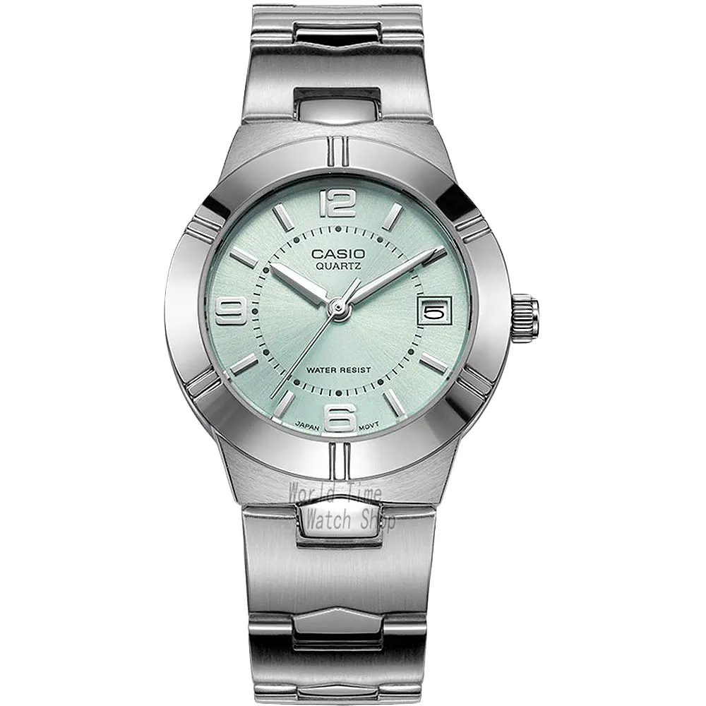 Casio часы женские часы лучший бренд класса люкс 30 м Водонепроницаемый Кварцевые часы женские дамы Подарки Часы Спортивные часы relogio feminino reloj mujer montre homme bayan kol saati zegarek damski LTP-1241 - Цвет: LTP1241D3A