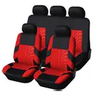 Набор защитных чехлов для автомобильных сидений, универсальные аксессуары для автостайлинга, декоративные накидки для сидений