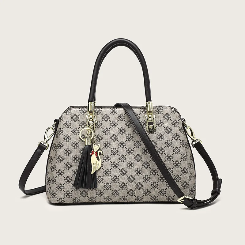 

Luxury Brand 100% Genuine Leather Fashion Texture Large-capacity Handbag Classic Atmosphere One-shoulder Messenger Female Bag Cc