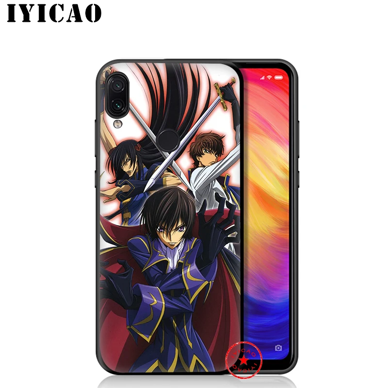 IYICAO Anime Julius Kingsley Code Geass Soft Case for Xiaomi Redmi Note 8 7 6 5 Pro 5A 4X Back Silicone |