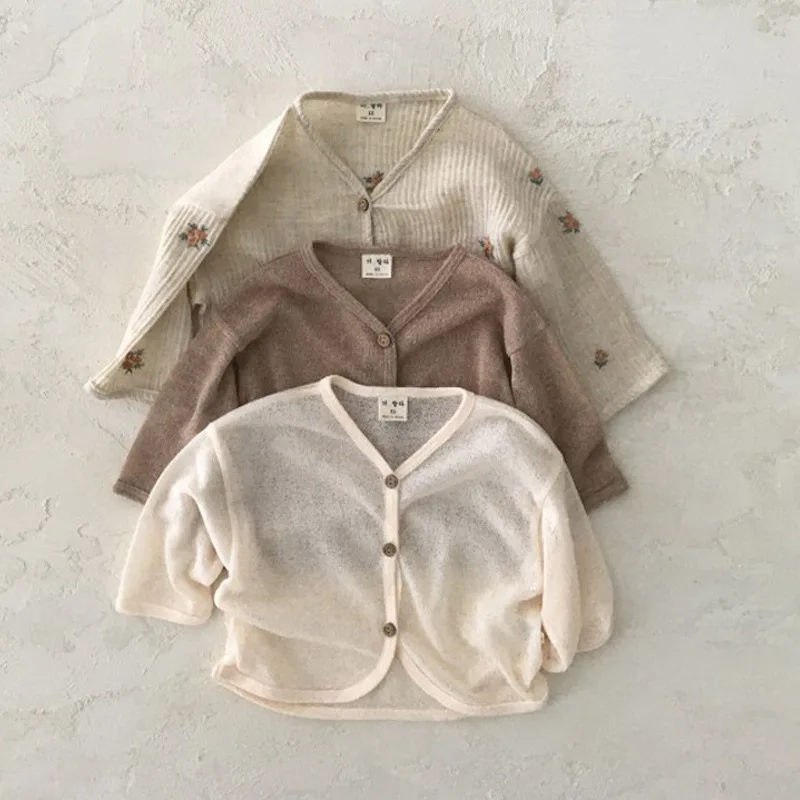 

Spring Jacket for Girls Coats Korea Trand Flower Embroidery Pattern Baby Girls Clothes Outerwear Kids Windbreaker Autumn Clothes