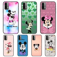 cute mickey mouse here phone case for xiaomi redmi 11 lite 9c 8a 7a pro 10t 5g anime cover mi 10 ultra poco m3 x3 nfc 8 se cover