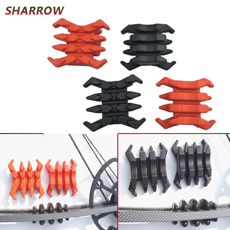 2 шт. резиновый стабилизатор для стрельбы из лука установленный на конечностях