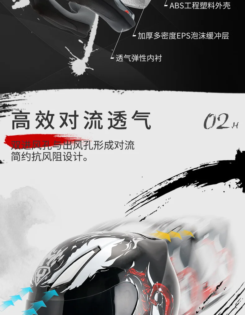 New ECE Certification YOHE Full Face Motorcycle Helmet Cross-country Moto Running helmets with PC Lens visor made of ABS