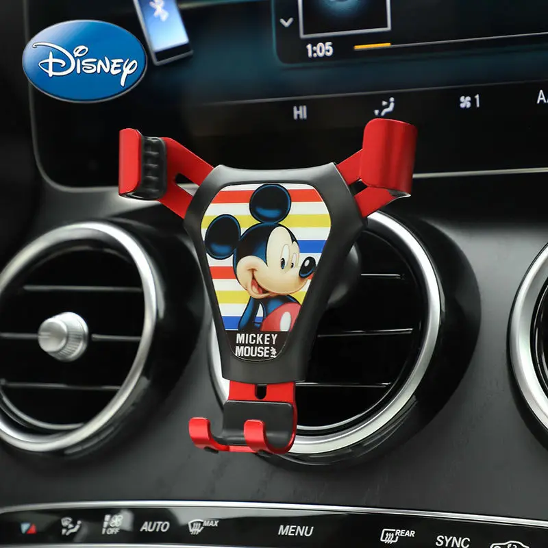 

Disney Mickey Minnie car fixed support navigation support car mobile phone holder cute girl car air outlet multi-function rack