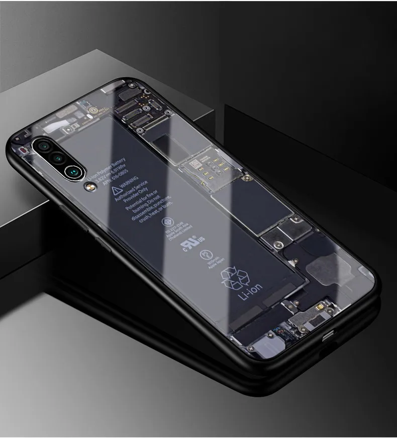 Для Meizu 16S 16xs чехол стекло для ПК чехол для телефона черный ТПУ бампер чехол для Meizu 16XS 16S 16th Plus чехол для Meizu 16s 16 th X Чехол