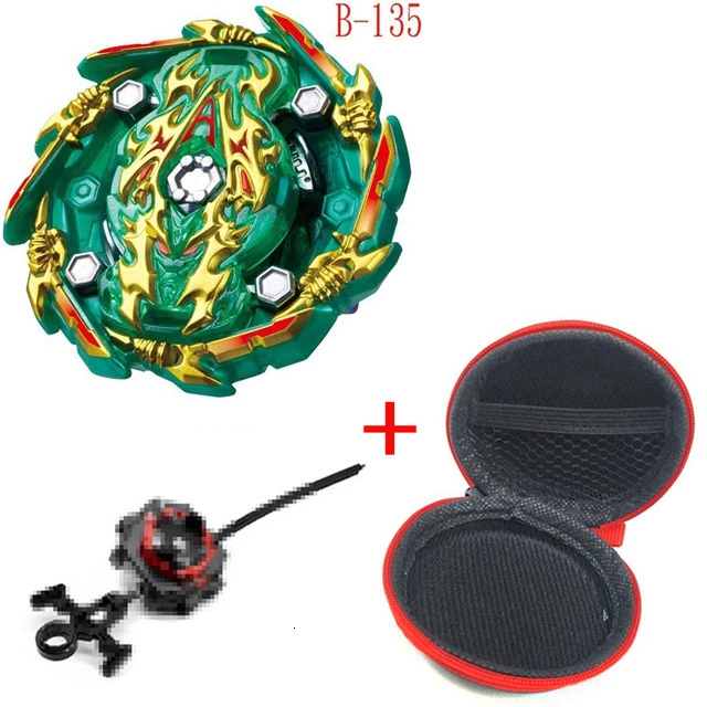 B135With Launcher Beyblade Burst Turbo B-150 B-148 B-149 B-145 B-144 металлическое лезвие Арена каких-либо излучатель может сочетаться одежда на Рождество игрушки подарки - Цвет: B135With Launcher