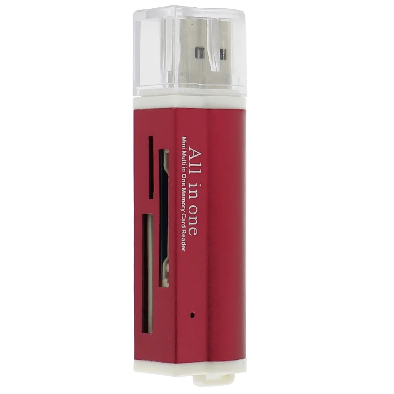 Высокоскоростной кардридер 4 в 1 с USB 2 0 несколькими слотами мульти-кардридер