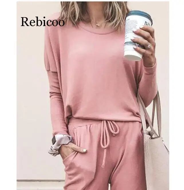 Женский спортивный костюм зимний комплект из двух предметов женский свободного