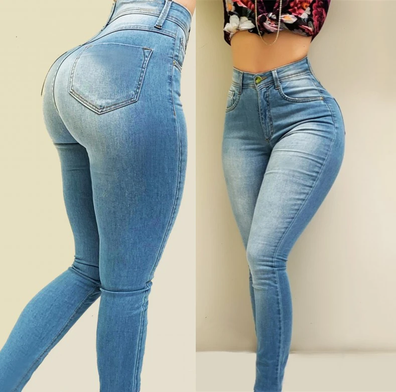 

Women Shaping Jeans Skinny Pencil Pants Denim Push Up Butt Lift Jeans Slim Woman 2020 New Pantalones De Mujer Jean Mom Trousers