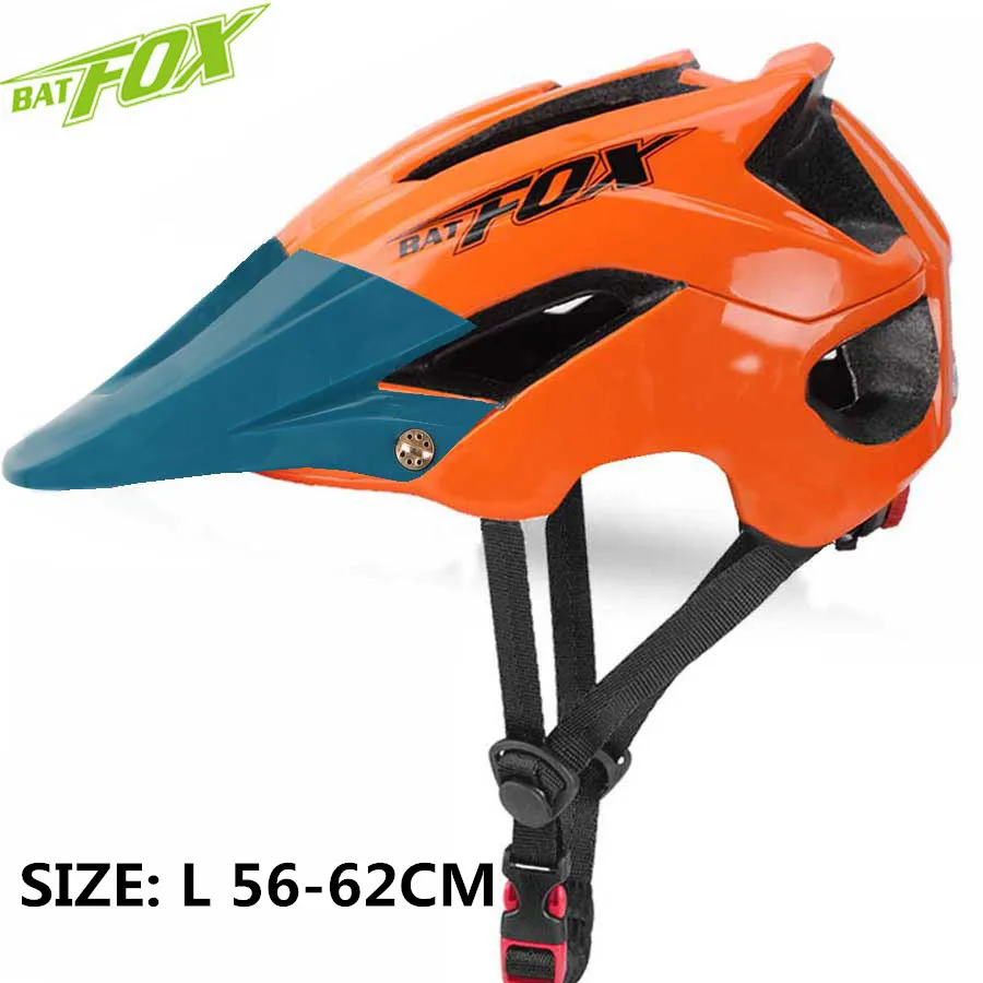 5002 BATFOX оранжевый велосипедный шлем MTB шлем casco bicicleta hombre capacete ciclismo велосипедная Кепка cinelli велосипедный шлем - Цвет: 5002