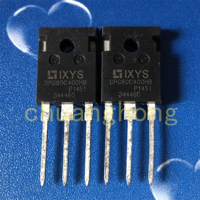 

1Pcs/Lot Original New DPG80C400HB 80A 400V Fast Recovery Rectifier Tube TO-247