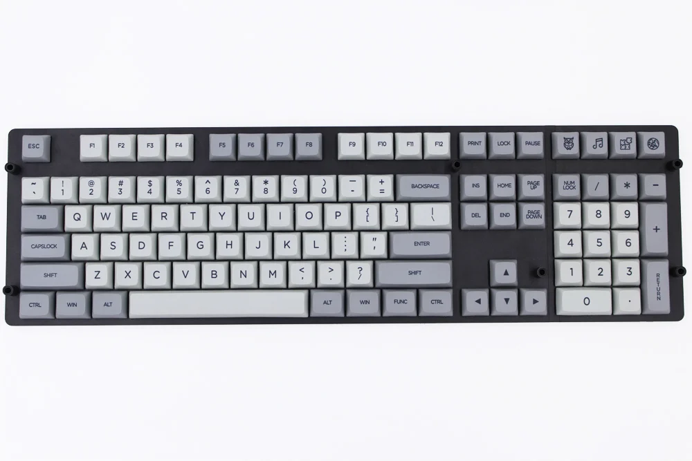 RETRO MP XDAS профили клавишные колпачки из ПБТ DOLCH цвет английская версия окрашенные колпачки для механической игровой клавиатуры - Цвет: RETRO