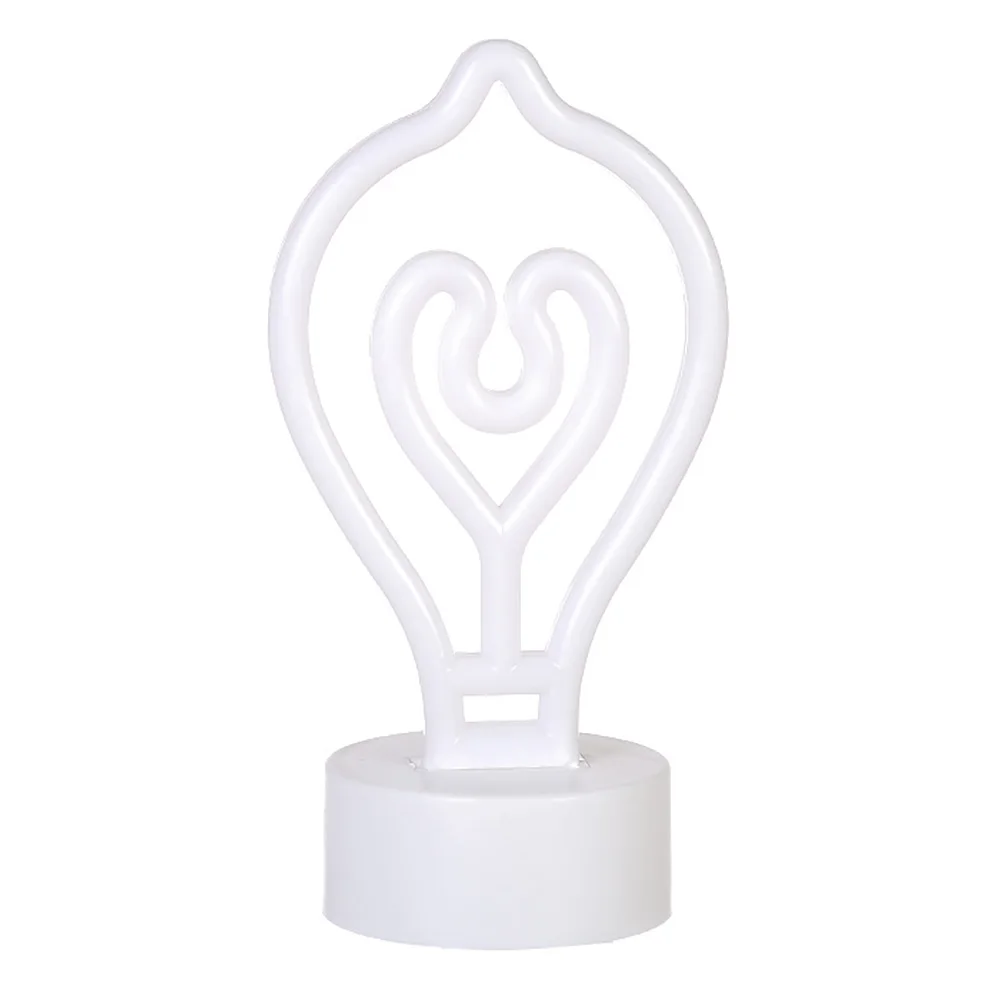 Спальня Рождественский Подарочный ночник звезда форма с пьедестал сердце