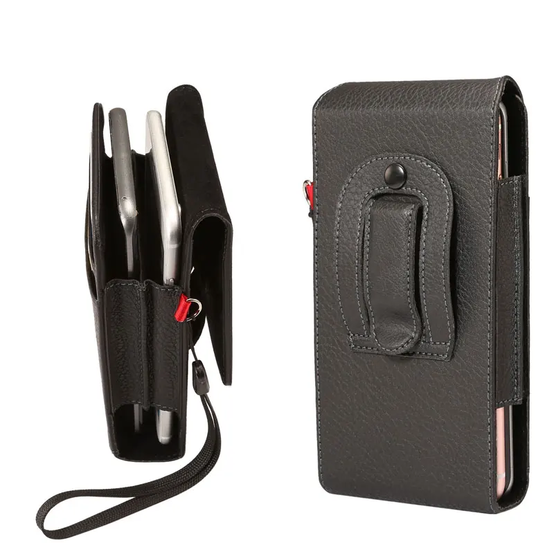 Двухсекционный чехол для пояса с клипсой для iPhone 11 Pro XS Max 8 7 6plus, кожаная сумка на пояс Samsung note20 s20 ultra S9Plus.