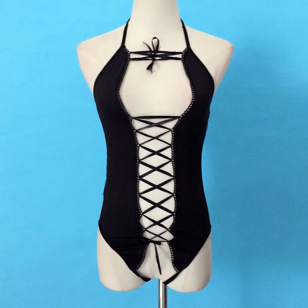 

Women's Underwear See Through Sexy Bodysuit Sexy Intimate Bandage Exotic Lingerie Porno Woman Body Teddy Sexy Costumes Lingerie