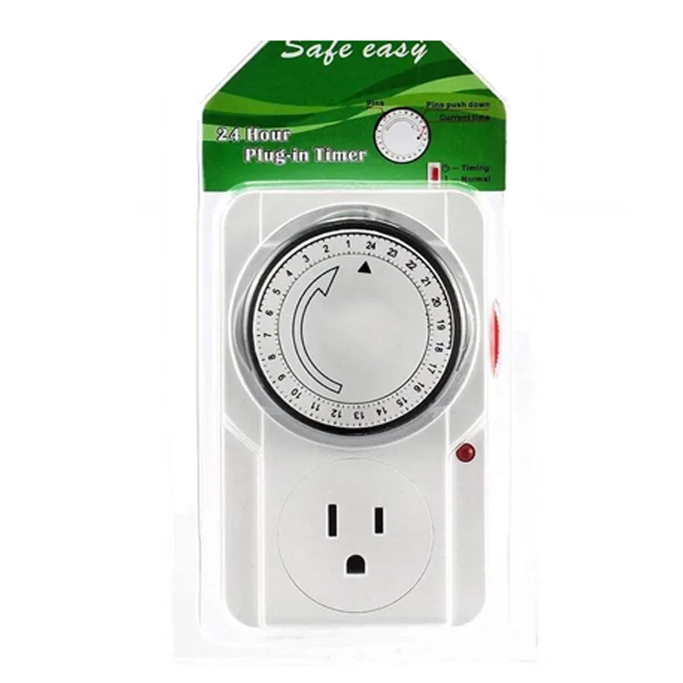 

American standard mechanical timer socket 24-hour cycle time controller timer switch