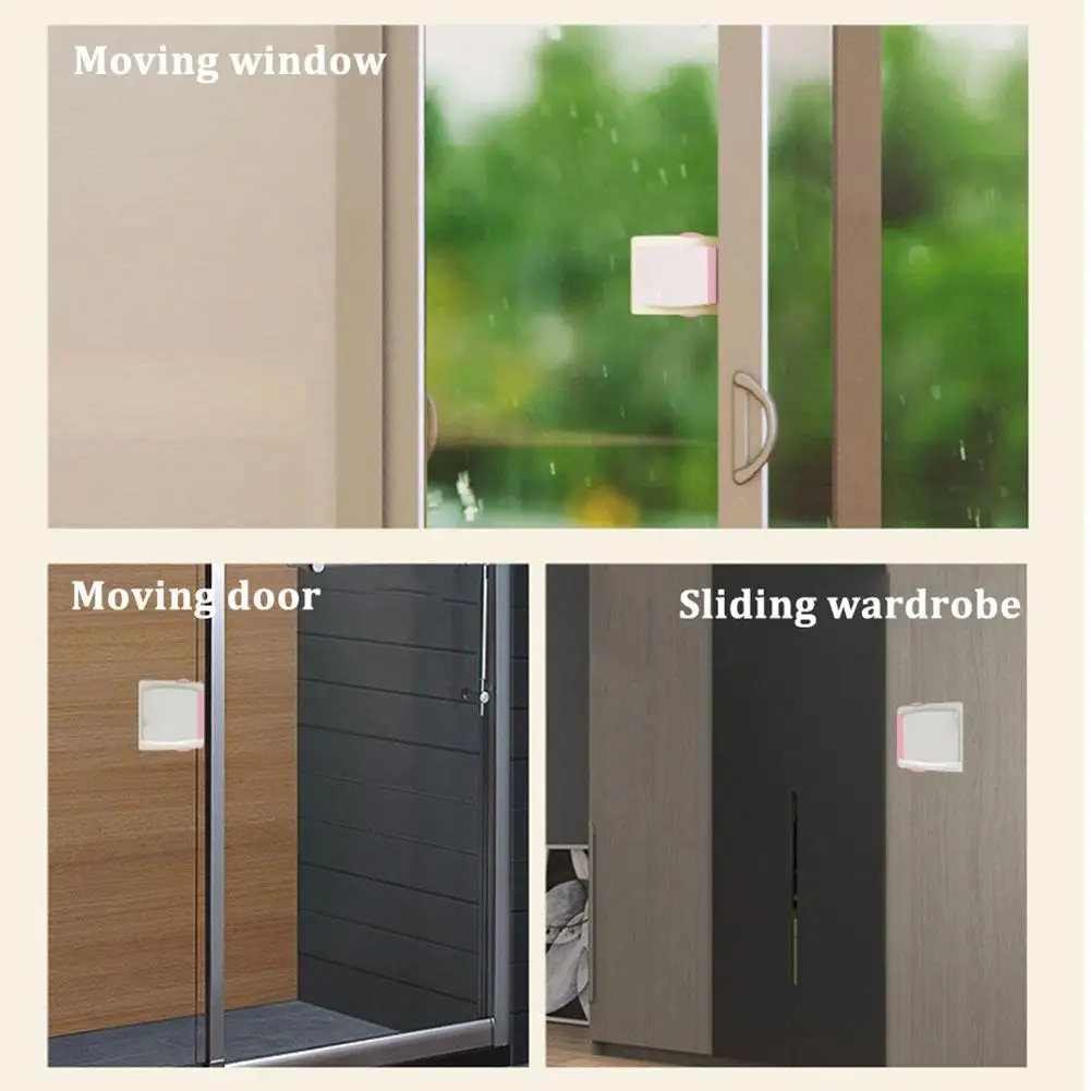 Замок для безопасности детей пластиковый защитный замок на окно шкафов|Замки и