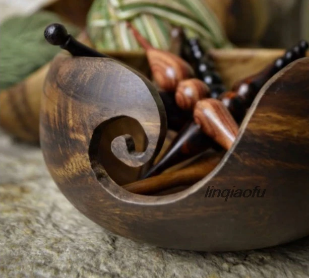 

Высококачественная чаша из цельного дерева и шерсти