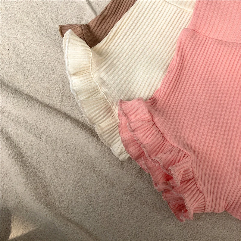 Комбинезон детский хлопковый в рубчик с шортами 2022 | Детская одежда и обувь