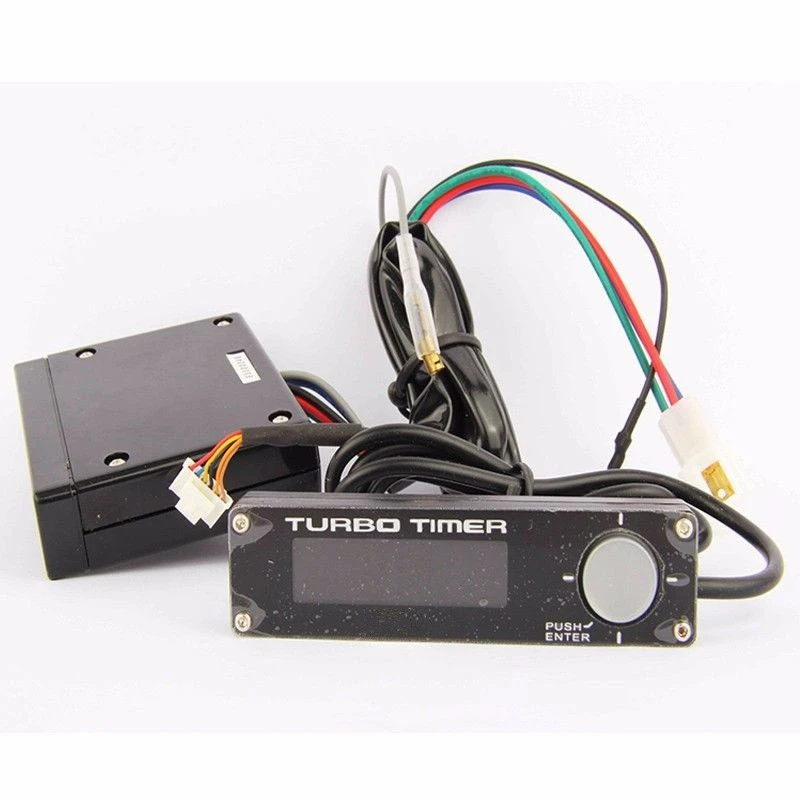 Автомобильный Черный Турбо таймер Тип 0 EVO STI WRX RX8 G35 универсальный/турбо