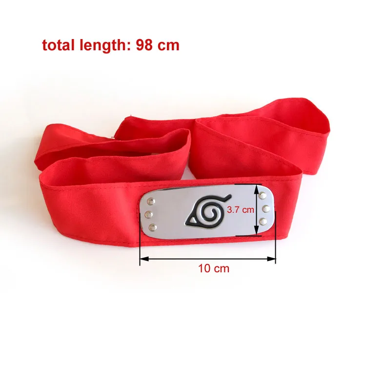 Дешевая повязка на голову в виде деревни листьев для аниме косплея Какаси Хатаке