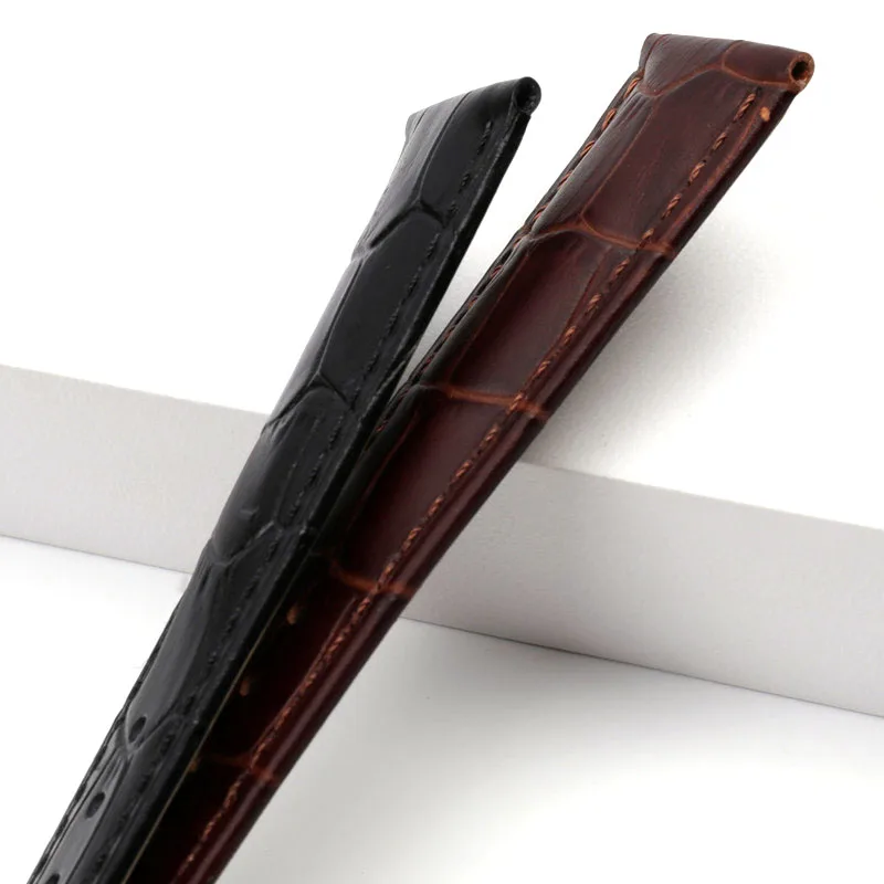 Ремешок для часов из натуральной кожи браслет воловьей Certina MIDO Tissot Longines Omega 20 мм -