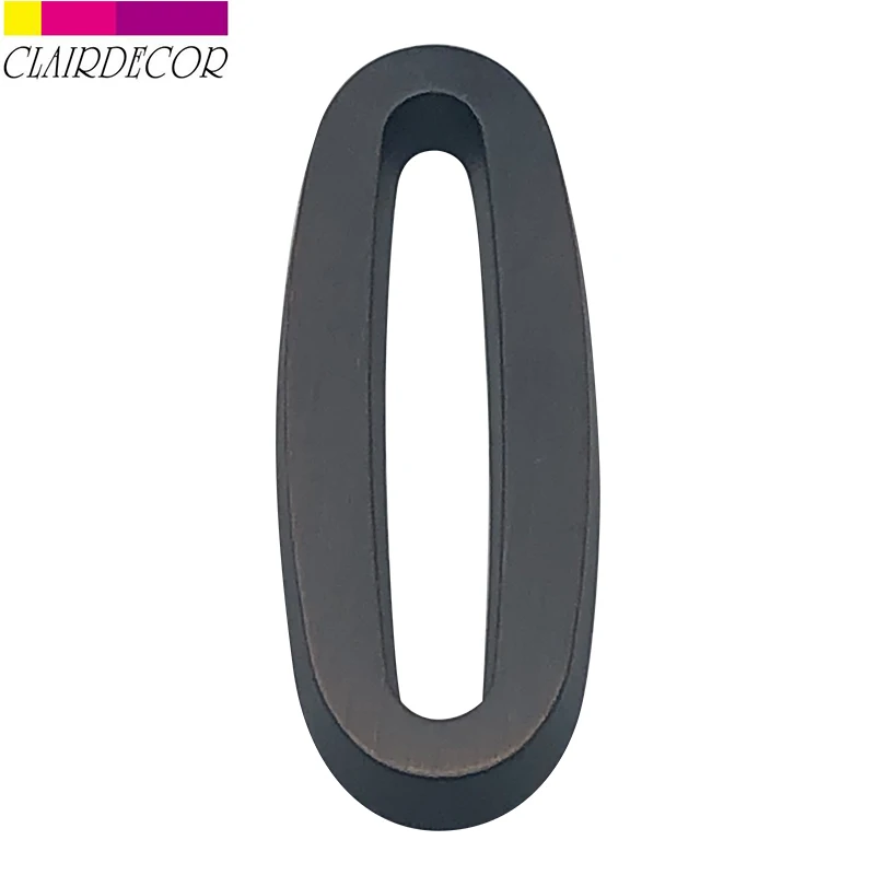 4 в 101 мм номер дома дверной адрес наклейка или винтовой контакт сплав цинка сатин