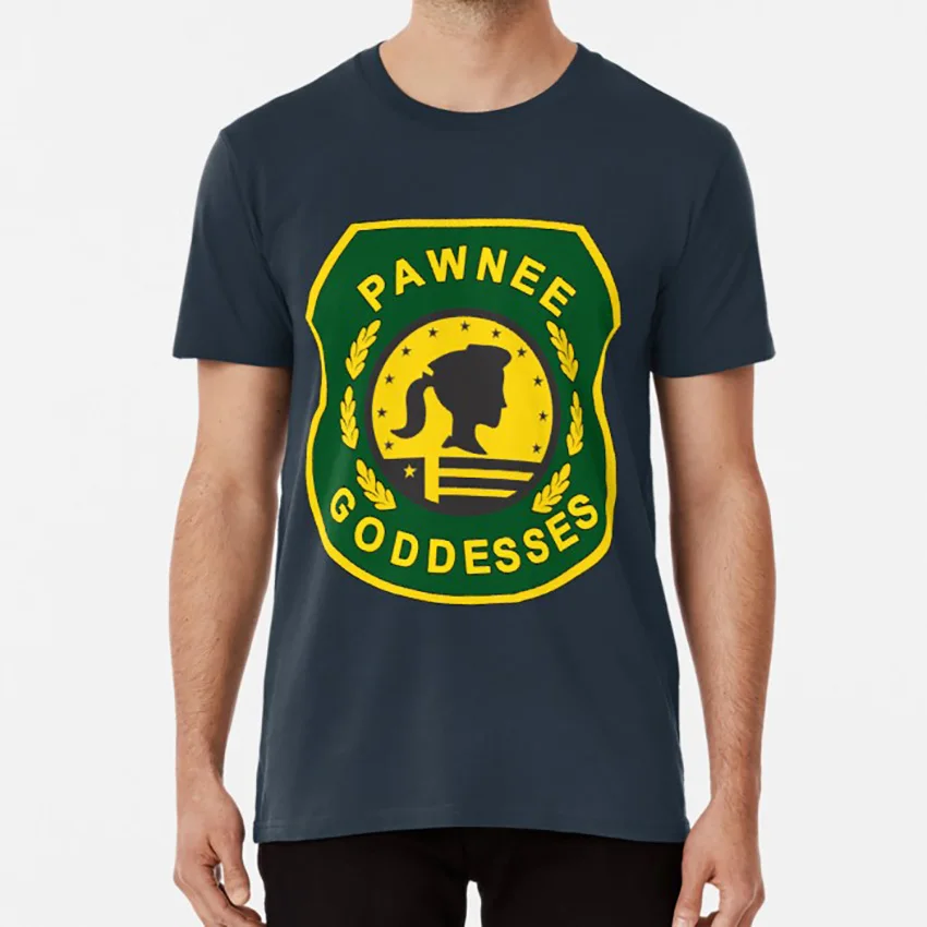 Pawnee богини футболка pawnee парки отдыха Лесли Ноуп клуб девочек|Мужские футболки| |