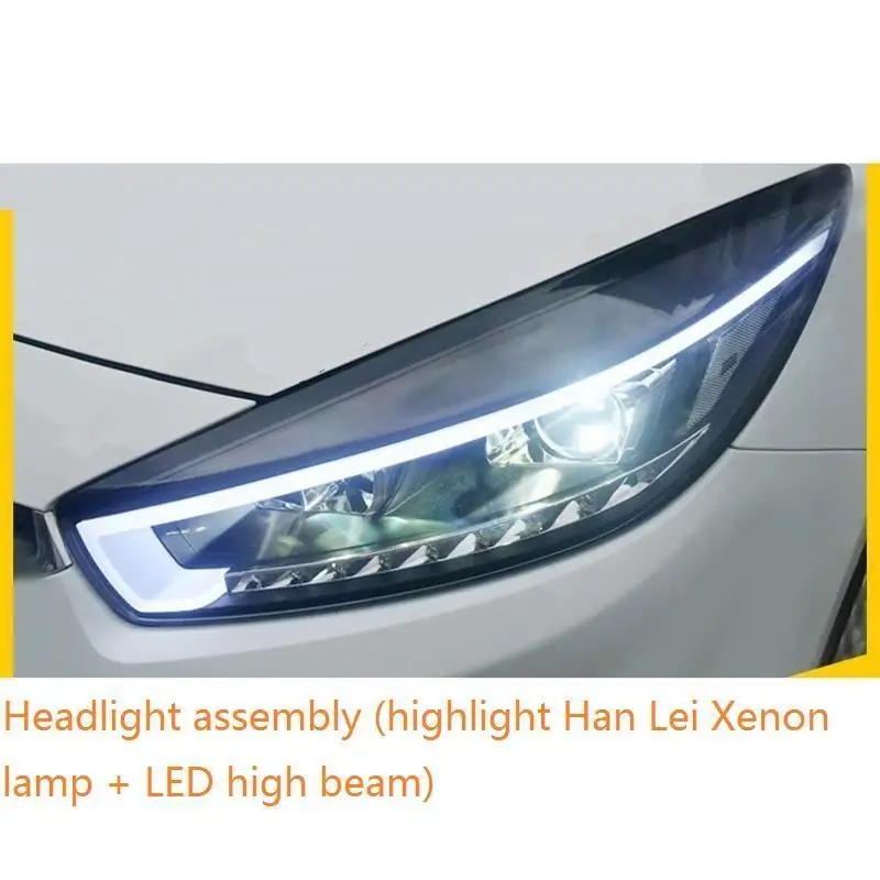 MODEL R Бегущие Neblineros боковые поворотники Drl наружные Luces Led Para Автомобильные фары в сборе 15 для Chevrolet Cruze - Цвет: MODEL R