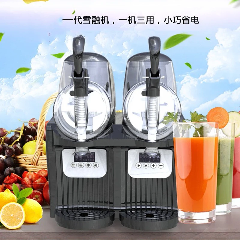 300W Slush machine машина для плавки снега с двумя слотами устройство производства