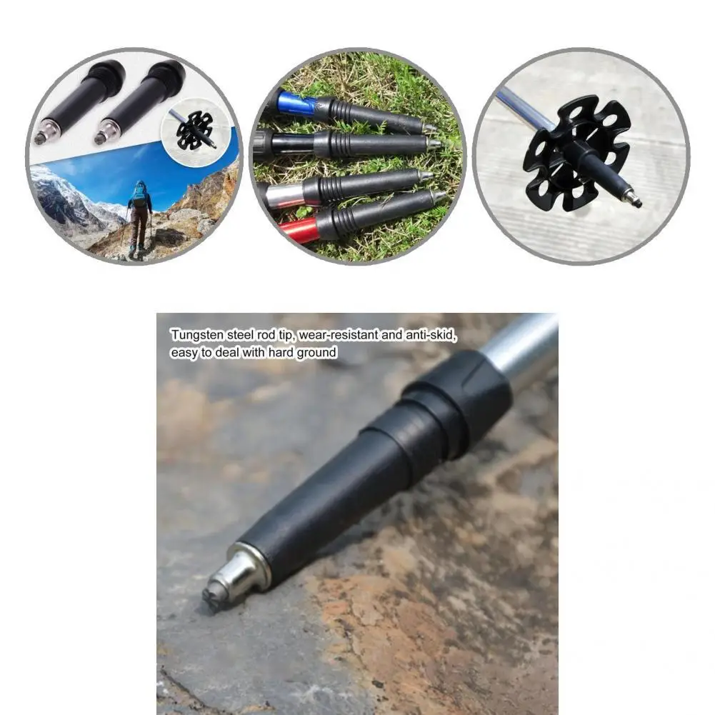 

Устойчивый к коррозии износу наконечник для трекинга из вольфрамовой стали для альпинизма