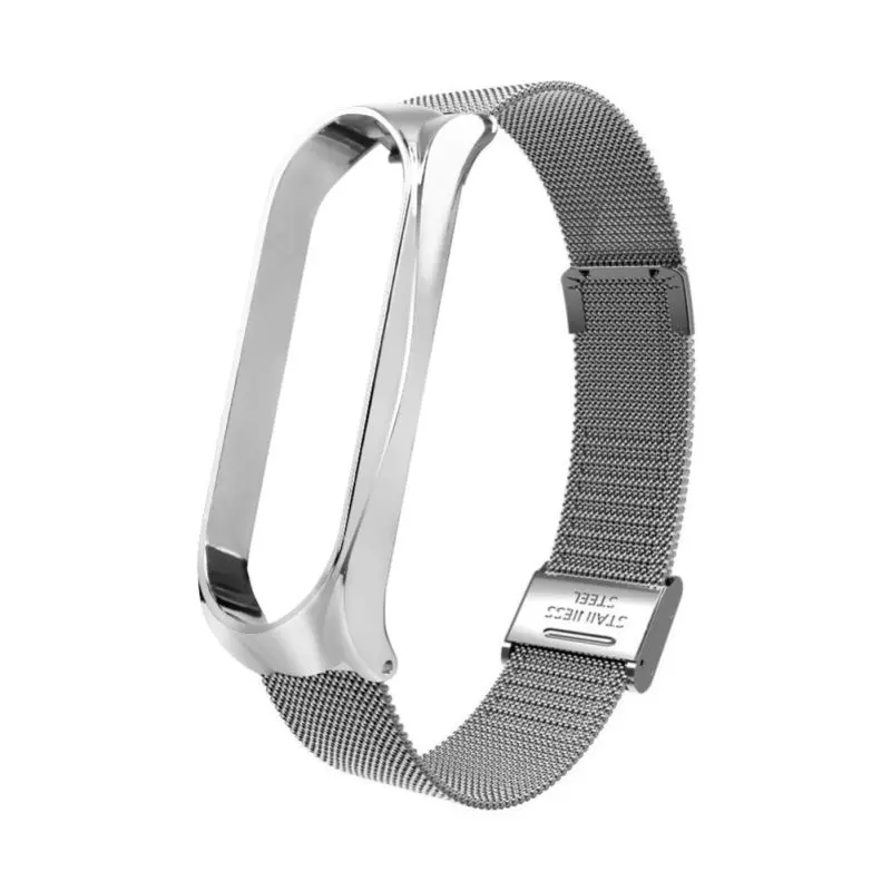 3 вида цветов умные часы сменные стальной ремешок Замена для Xiaomi Band 4 | Наручные