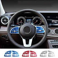 car button sticker for mercedes benz abce 2020 gls gle glb steering wheel button sticker decoration sticker