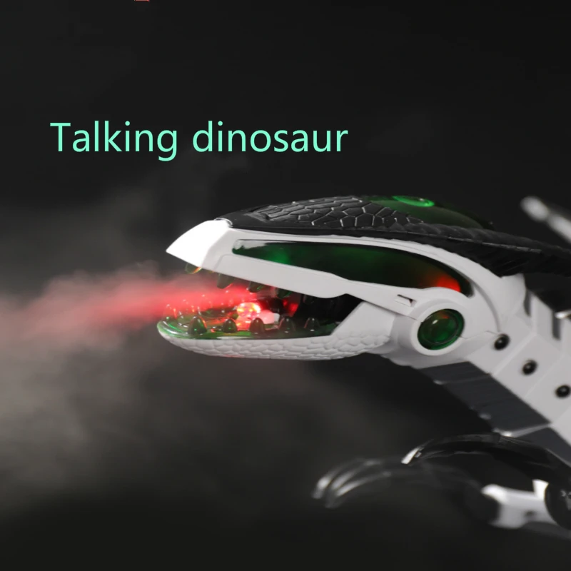 

Large Spray Mechanical Dinosaurs With Wing Cartoon Electronic Walking Animal Model Dinosaurio Juguete Robot Pterosaurs Kids Toys