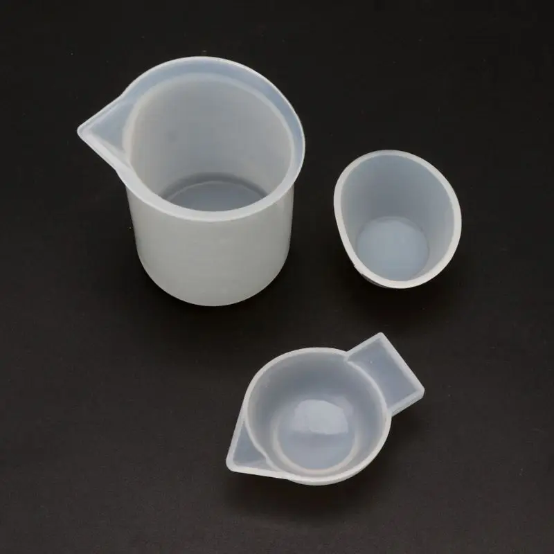 

12Pcs Silicone Mixing Measuring Cups UV Resin Mold DIY Casting Jewelry Tool Kit