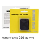 Карта памяти 256 Мб, игровые аксессуары Consolas, игровая консоль, карта памяти для Sony PlayStation 2 PS2, адаптер для хранения данных