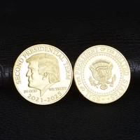 us president trump trump 2021 2025 double sided three dimensional relief commemorative coin challenge coin collection wholesale