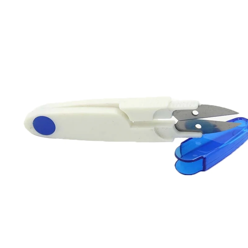 

1pc Multicolor Trimming Sewing Scissors Nippers U Shape Clippers for Handmade Crafts Cut Fabric DIY Embroidery Craft Tools