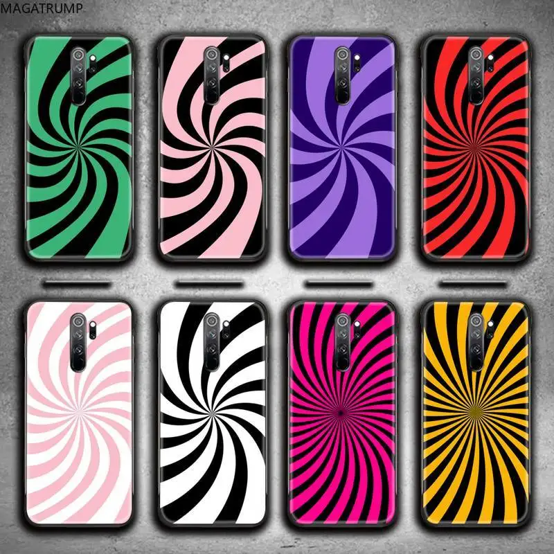 Спираль вектор скручивания психоделические Дизайн чехол для телефона Redmi 9A 9 8A 7 6