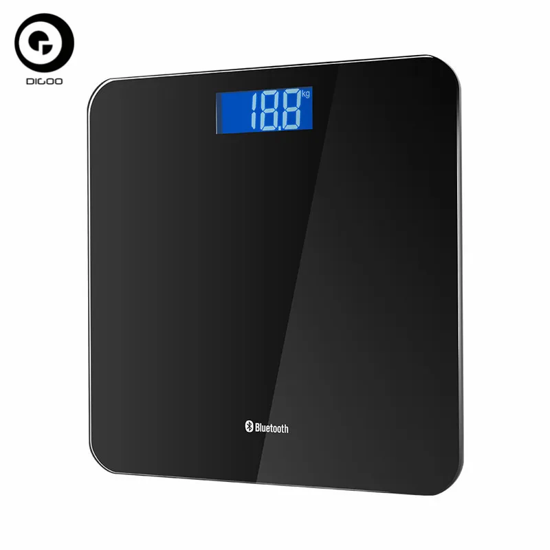 Digoo DG B8025 LCD Bluethooth весы для измерения веса человеческого тела приложение
