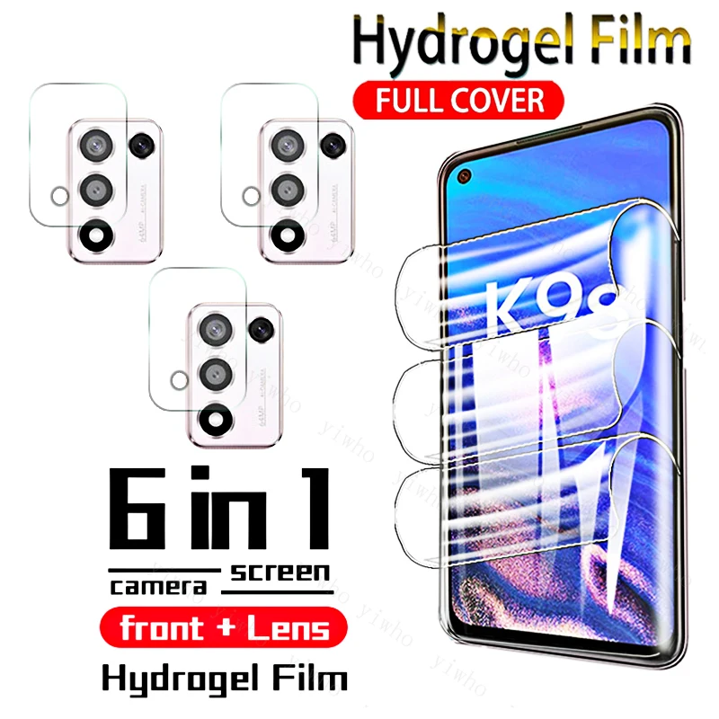 

Screen Protectors for OPPO K9s K9Pro K7x 5G K5 Hydrogel Film for OPPO Reno 6 Pro+ 5G 6Z 5 Pro+ 5G 5F 5K 4Pro Lens Camera Glass
