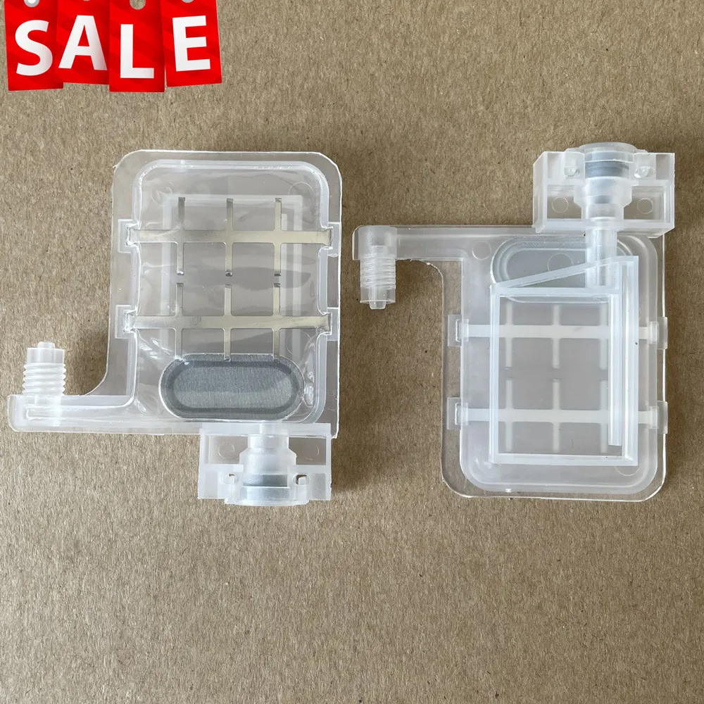 Прозрачный демпфер с двойными зажимами и квадратной головкой для Epson DX4/DX5