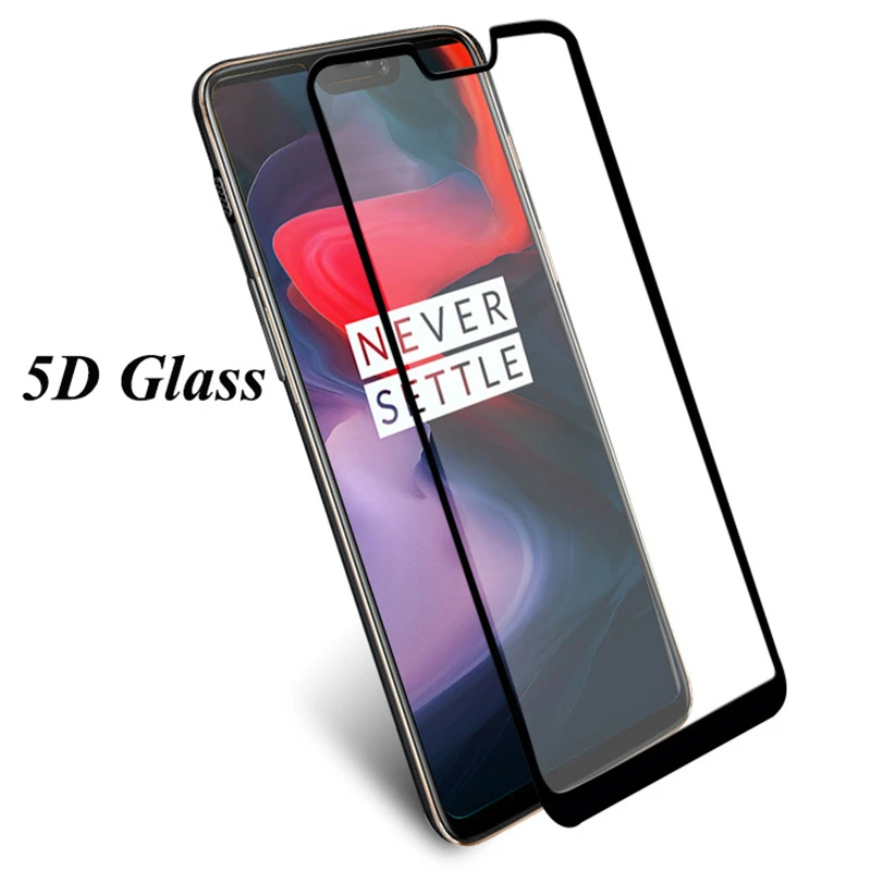 JGKK 5D закругленные края полное покрытие закаленное стекло для Oneplus 7 7T 6 5T 5 Oneplus6 защитный экран протектор для 1+ 6 One Plus 6T