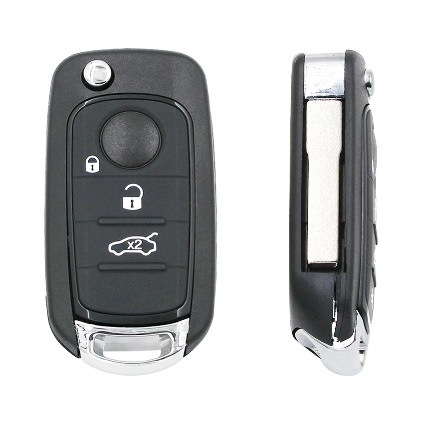 3 кнопочный складной ключ с дистанционным управлением умный Автомобильный 433 МГц