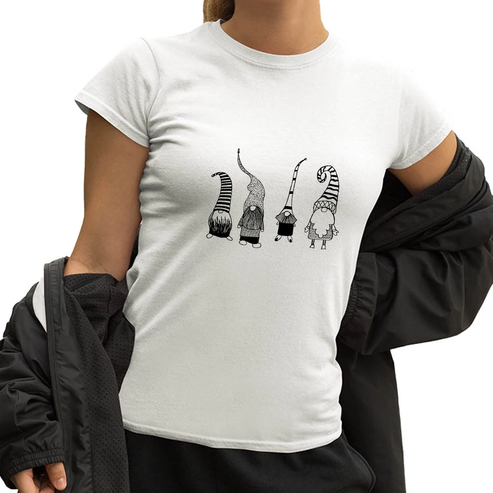 

New Ideas T Shirts New 2021 Creative elderly Planet Printed T Shirt Women Personalized Oversized Korean Styel Vogue Tshirt Tops